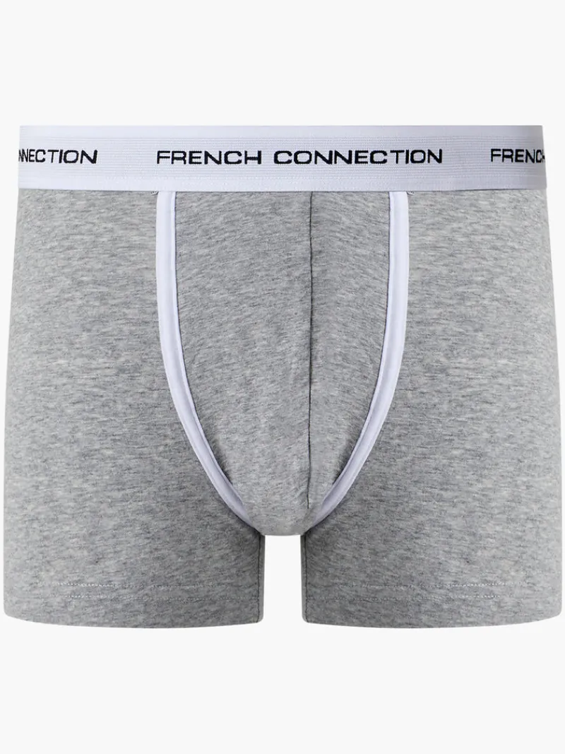 FRENCH CONNECTION Underwear & Socks<3 Pack Boxers LightGrey/Black/White