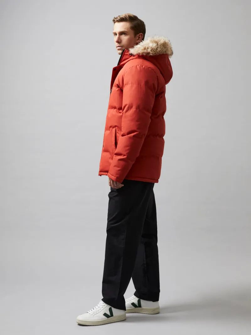 FRENCH CONNECTION Sale | Coats & Jackets<Padded Mid Length Parka Coat BurntOrange