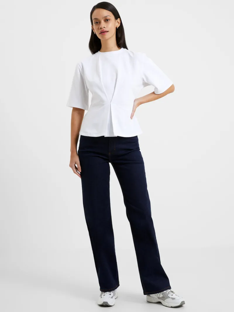 FRENCH CONNECTION Tops<Pearl Top LinenWhite