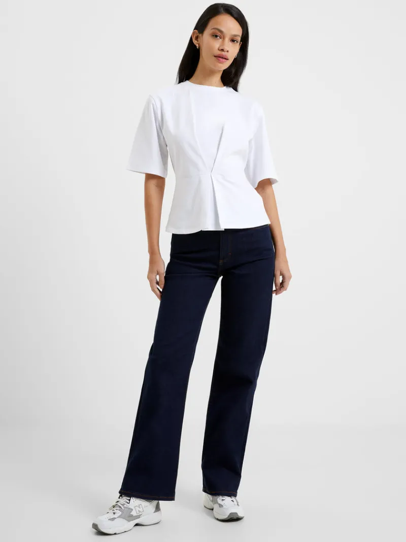 FRENCH CONNECTION Tops<Pearl Top LinenWhite