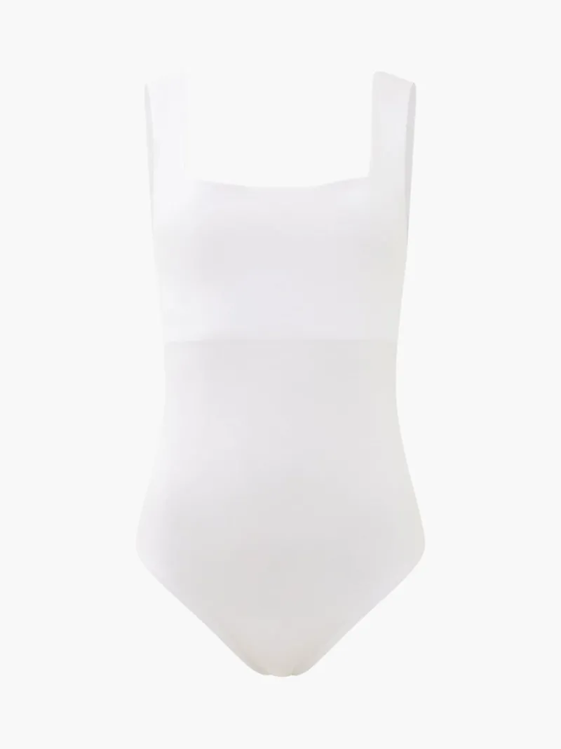 FRENCH CONNECTION Tops<Rallie Bodysuit LinenWhite