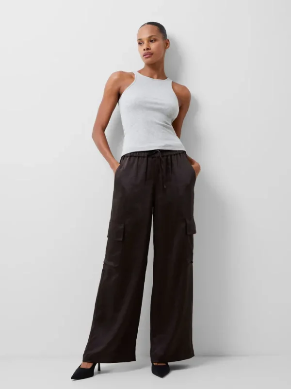 FRENCH CONNECTION Tops<Rassia Sheryle Ribbed Tank Top GreyMel