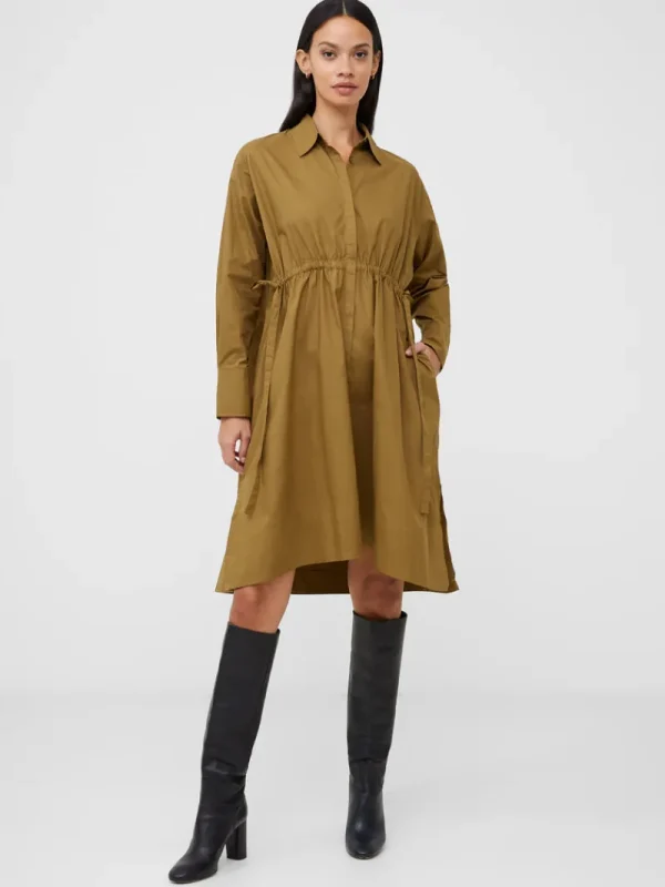 FRENCH CONNECTION Day Dresses | Dresses<Rhodes Poplin Shirt Dress Nutria