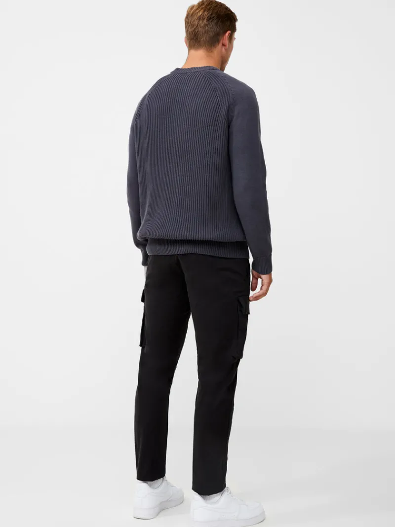FRENCH CONNECTION Sale | Jumpers & Cardigans<Ribbed Raglan Jumper ForgedIron
