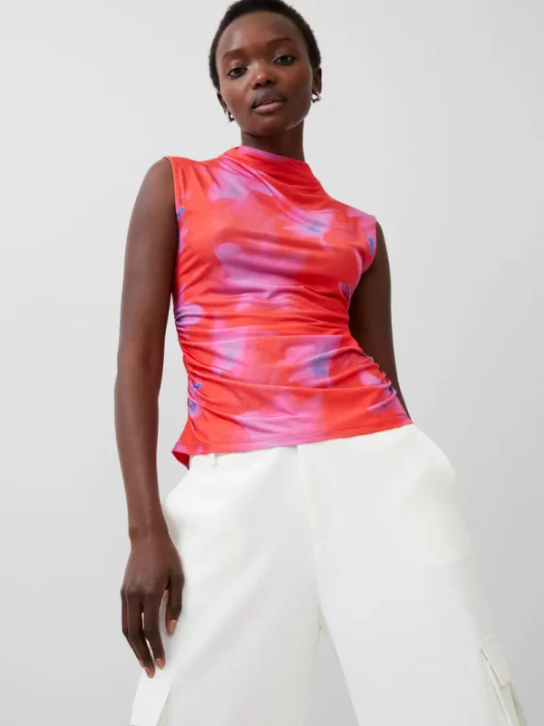 FRENCH CONNECTION Tops<Riya Christy Sleeveless Top RaspberrySor/Aurora