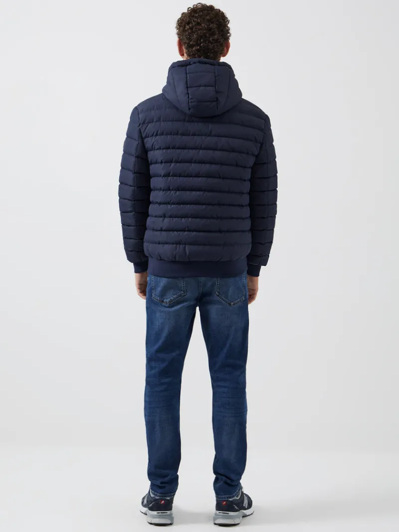FRENCH CONNECTION Coats & Jackets<Row Hooded Puffer Jacket DarkNavy