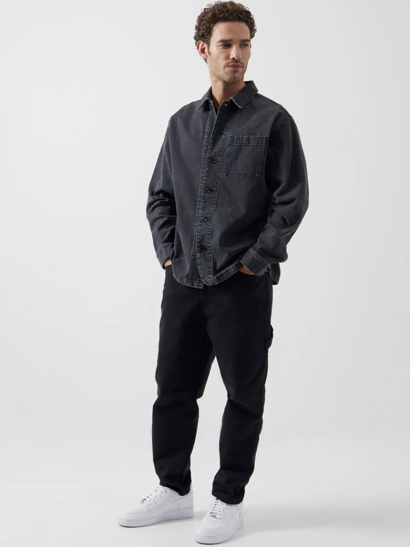 FRENCH CONNECTION Coats & Jackets<Rox Recycled Denim Jacket MidWash