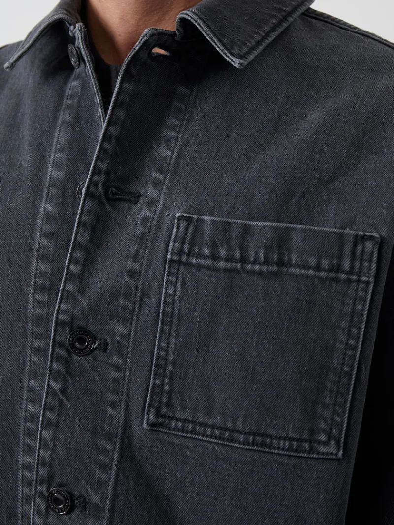 FRENCH CONNECTION Coats & Jackets<Rox Recycled Denim Jacket MidWash