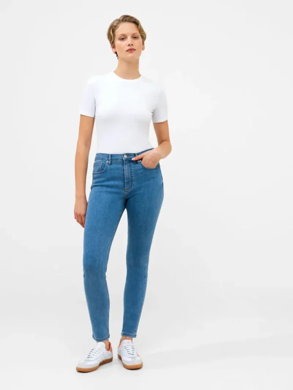 FRENCH CONNECTION Jeans | Women's Trousers<Soft Stretch Denim High Rise Skinny Jeans LightWash
