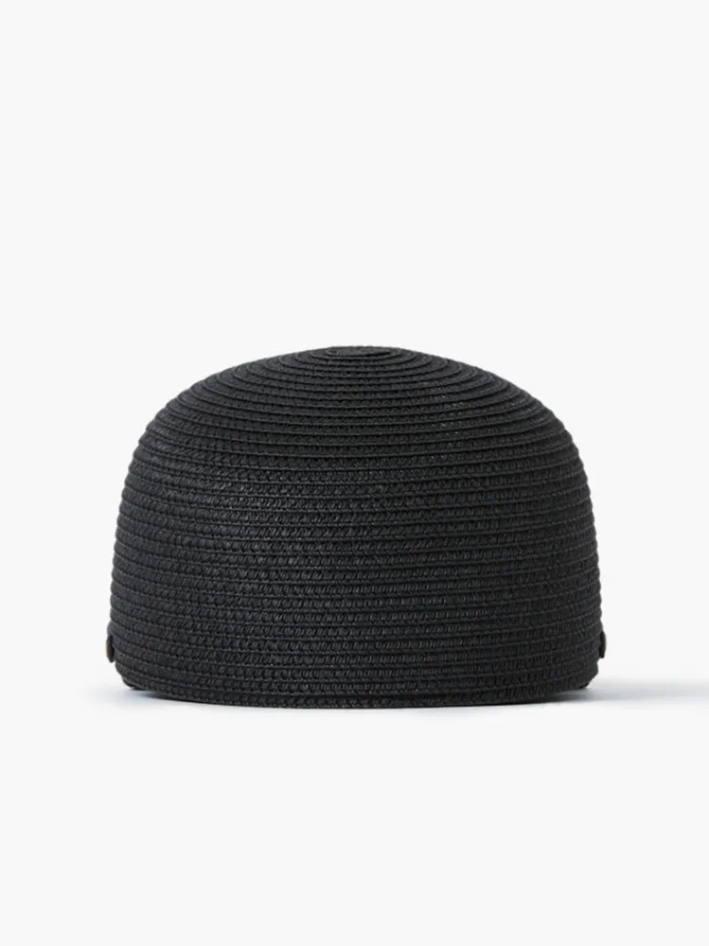 FRENCH CONNECTION Hats<Straw Baseball Cap Black
