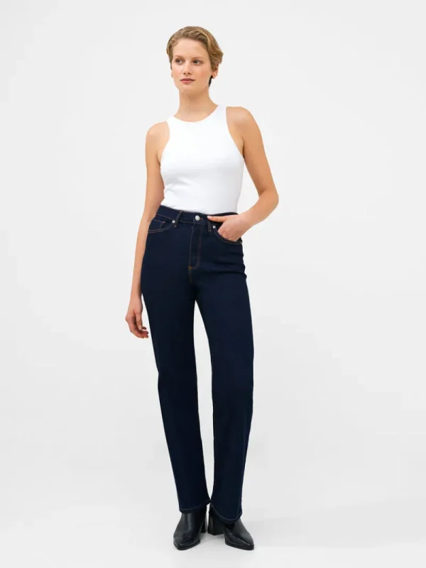 FRENCH CONNECTION Jeans | Women's Trousers<Stretch Denim Wide Flare Full Length Jeans CleanIndigo
