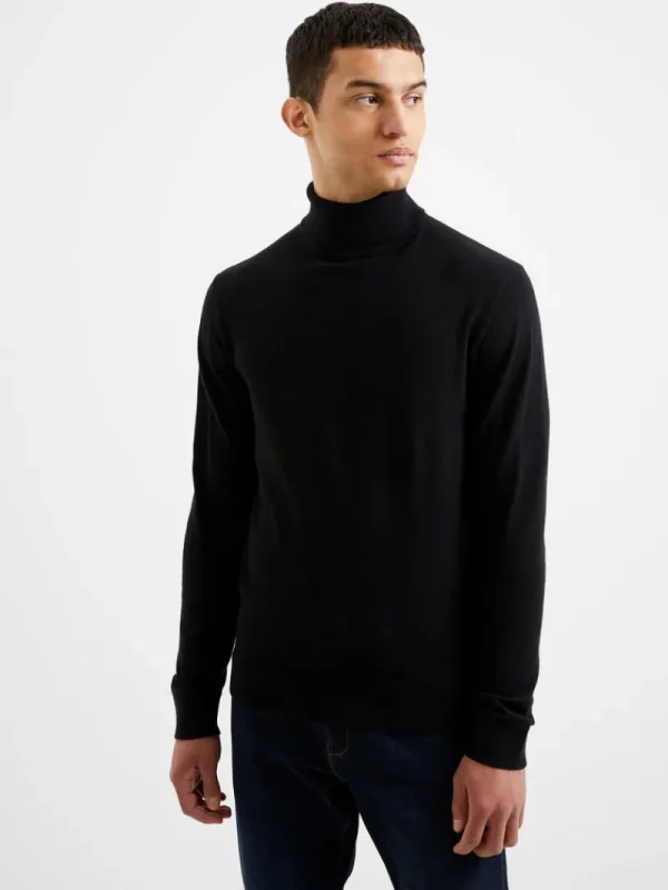 FRENCH CONNECTION Jumpers & Cardigans<Supersoft Roll Neck Jumper Black