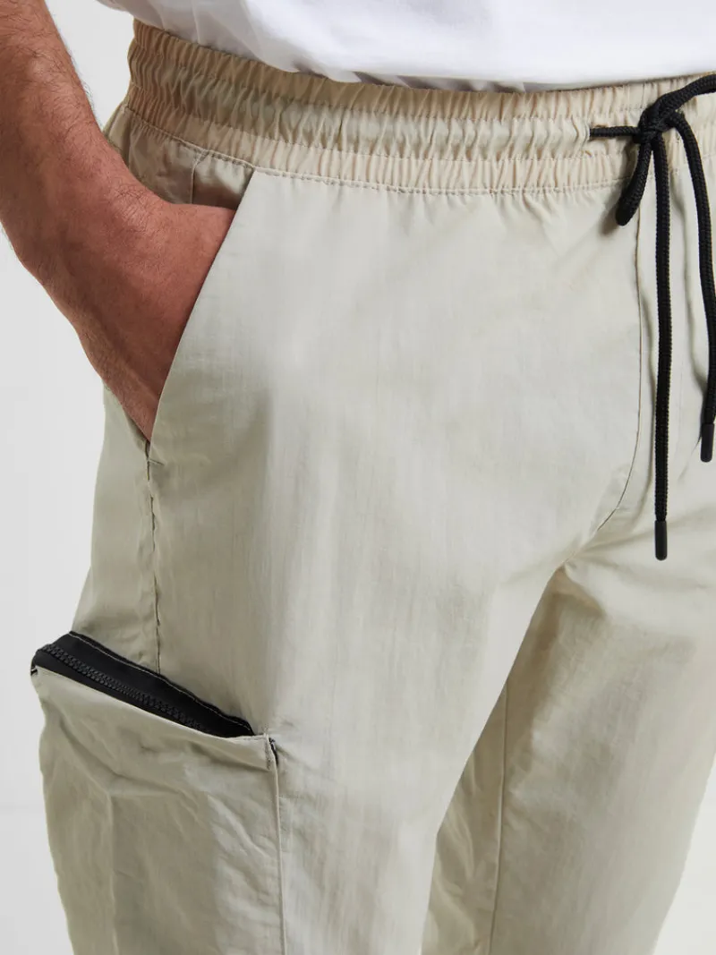 FRENCH CONNECTION Men's Trousers<Tech Cargo Trousers Stone