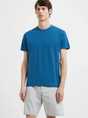 FRENCH CONNECTION T-Shirts & Polo Shirts<Textured Jersey T-Shirt BlueAshes