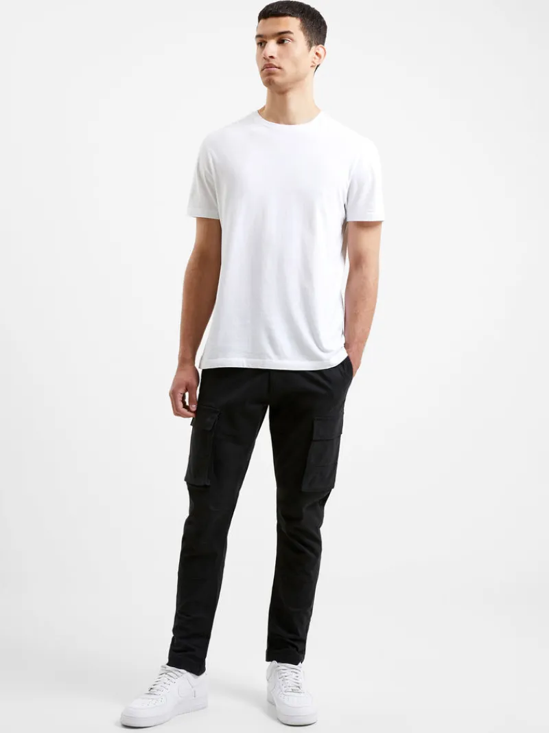 FRENCH CONNECTION Sale | Men's Trousers<Twill Cargo Trousers Black