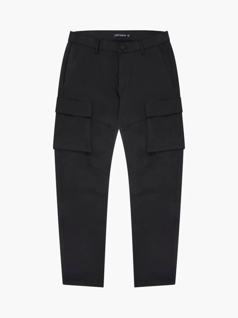 FRENCH CONNECTION Sale | Men's Trousers<Twill Cargo Trousers Black