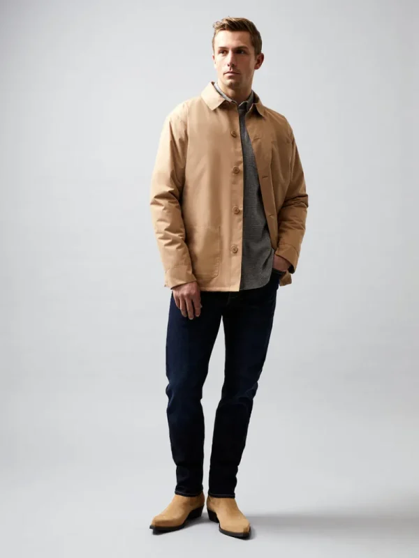 FRENCH CONNECTION Coats & Jackets<Utility 3 Pocket Overshirt Tan