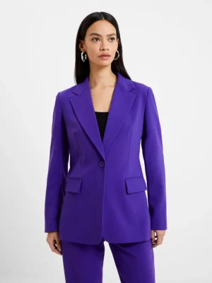 FRENCH CONNECTION Women's Suits | Co-ords<Whisper Single Breasted Blazer CobaltViolet