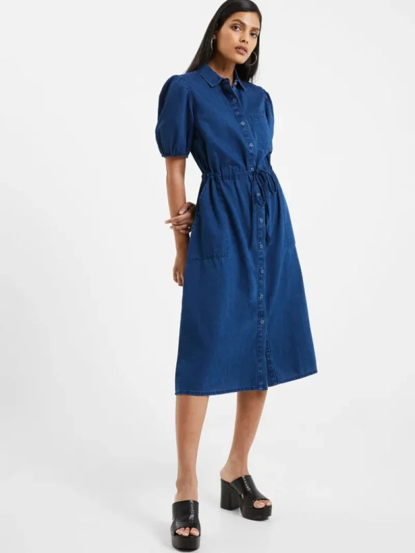 FRENCH CONNECTION Day Dresses<Zaves Chambray Shirt Dress MidWash